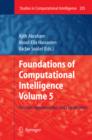 Image for Foundations of Computational Intelligence Volume 5: Function Approximation and Classification