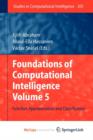 Image for Foundations of Computational Intelligence Volume 5 : Function Approximation and Classification