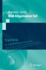 Image for Bgb Allgemeiner Teil