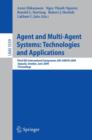 Image for Agent and Multi-Agent Systems: Technologies and Applications