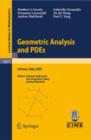 Image for Geometric Analysis and PDEs