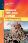 Image for Languages: From Formal to Natural