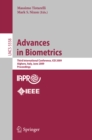 Image for Advances in Biometrics: Third International Conferences, ICB 2009, Alghero, Italy, June 2-5, 2009, Proceedings : 5558