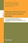 Image for Enterprise, Business-Process and Information Systems Modeling : 10th International Workshop, BPMDS 2009, and 14th International Conference, EMMSAD 2009, held at CAiSE 2009, Amsterdam, The Netherlands,