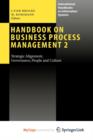 Image for Handbook on Business Process Management 2