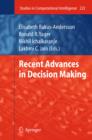 Image for Recent advances in decision making : v. 222
