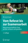 Image for Vom Referat Bis Zur Examensarbeit: Naturwissenschaftliche Texte Perfekt Verfassen Und Gestalten