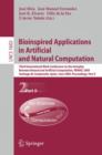 Image for Bioinspired Applications in Artificial and Natural Computation
