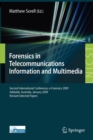 Image for Forensics in Telecommunications, Information and Multimedia