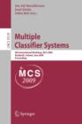 Image for Multiple Classifier Systems