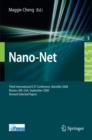 Image for Nano-net: Third International ICST Conference, NanoNet 2008, Boston, MA, USA, September 14-16, 2008 : revised selected papers