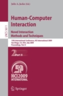Image for Human-Computer Interaction. Novel Interaction Methods and Techniques