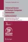 Image for Universal Access in Human-Computer Interaction. Intelligent and Ubiquitous Interaction Environments
