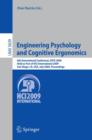 Image for Engineering Psychology and Cognitive Ergonomics : 8th International Conference, EPCE 2009, Held as Part of HCI International 2009, San Diego, CA, USA, July 19-24, 2009. Proceedings
