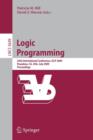 Image for Logic Programming : 25th International Conference, ICLP 2009, Pasadena, CA, USA, July 14-17, 2009, Proceedings