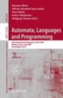 Image for Automata, Languages and Programming: 36th International Colloquium, ICALP 2009, Rhodes, Greece, July 5-12, 2009, Proceedings, Part II : 5556