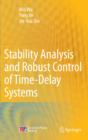 Image for Stability analysis and robust control of time-delay systems