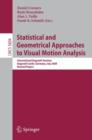 Image for Statistical and Geometrical Approaches to Visual Motion Analysis
