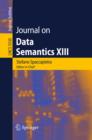Image for Journal on Data Semantics XIII