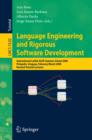 Image for Language Engineering and Rigorous Software Development: International LerNet ALFA Summer School 2008, Piriapolis, Uruguay, February 24 - March 1, 2008, Revised, Selected Papers. (Programming and Software Engineering)