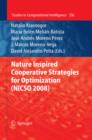 Image for Nature Inspired Cooperative Strategies for Optimization (NICSO 2008)