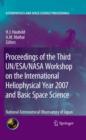 Image for Proceedings of the third UN/ESA/NASA Workshop on the International Heliophysical Year 2007 and basic space science: National Astronomical Observatory of Japan