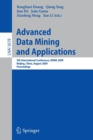 Image for Advanced Data Mining and Applications : 5th International Conference, ADMA 2009, Chengdu, China, August 17-19, 2009, Proceedings