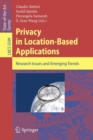 Image for Privacy in Location-Based Applications