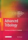 Image for Advanced tribology: proceedings of CIST2008 &amp; ITS-IFToMM2008