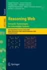 Image for Reasoning Web. Semantic Technologies for Information Systems : 5th International Summer School 2009, Brixen-Bressanone, Italy, August 30 - September 4, 2009, Tutorial Lectures