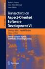 Image for Transactions on Aspect-Oriented Software Development VI: Special Issue on Aspects and Model-Driven Engineering