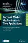 Image for Auctions, Market Mechanisms and Their Applications: First International ICST Conference, AMMA 2009, Boston, MA, USA, May 8-9, 2009, Revised Selected Papers