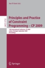 Image for Principles and Practice of Constraint Programming - CP 2009