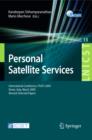 Image for Personal satellite services: international conference, PSATS 2009, Rome, Italy, March 18-19, 2009, revised selected papers
