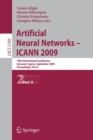 Image for Artificial Neural Networks – ICANN 2009