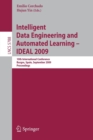 Image for Intelligent Data Engineering and Automated Learning - IDEAL 2009