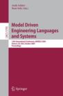 Image for Model Driven Engineering Languages and Systems : 12th International Conference, MODELS 2009, Denver, CO, USA, October 4-9, 2009, Proceedings