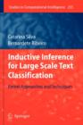 Image for Inductive Inference for Large Scale Text Classification : Kernel Approaches and Techniques