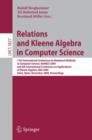 Image for Relations and Kleene Algebra in Computer Science