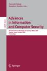 Image for Advances in Information and Computer Security: 4th International Workshop on Security, IWSEC 2009 Toyama, Japan, October 28-30, 2009 Proceedings. (Security and Cryptology)