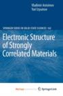 Image for Electronic Structure of Strongly Correlated Materials