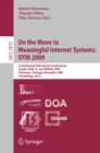 Image for On the move to meaningful Internet systems - OTM 2009 : 5870-5871