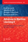 Image for Advances in Machine Learning II: Dedicated to the memory of Professor Ryszard S. Michalski : 263