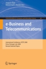 Image for e-Business and Telecommunications : International Conference, ICETE 2008, Porto, Portugal, July 26-29, 2008, Revised Selected Papers