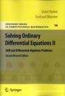 Image for Solving ordinary differential equations II  : stiff and differential-algebraic problems