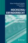 Image for Hochschulerfinderrecht: Ein Handbuch fur Wissenschaft und Praxis