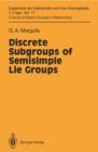 Image for Discrete Subgroups of Semisimple Lie Groups