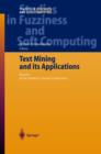 Image for Text mining and its applications  : results of the NEMIS Launch Conference