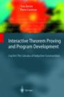 Image for Interactive Theorem Proving and Program Development