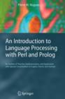 Image for An Introduction to Language Processing with Perl and Prolog